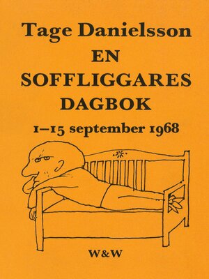 cover image of En soffliggares dagbok 1-15 september 1968